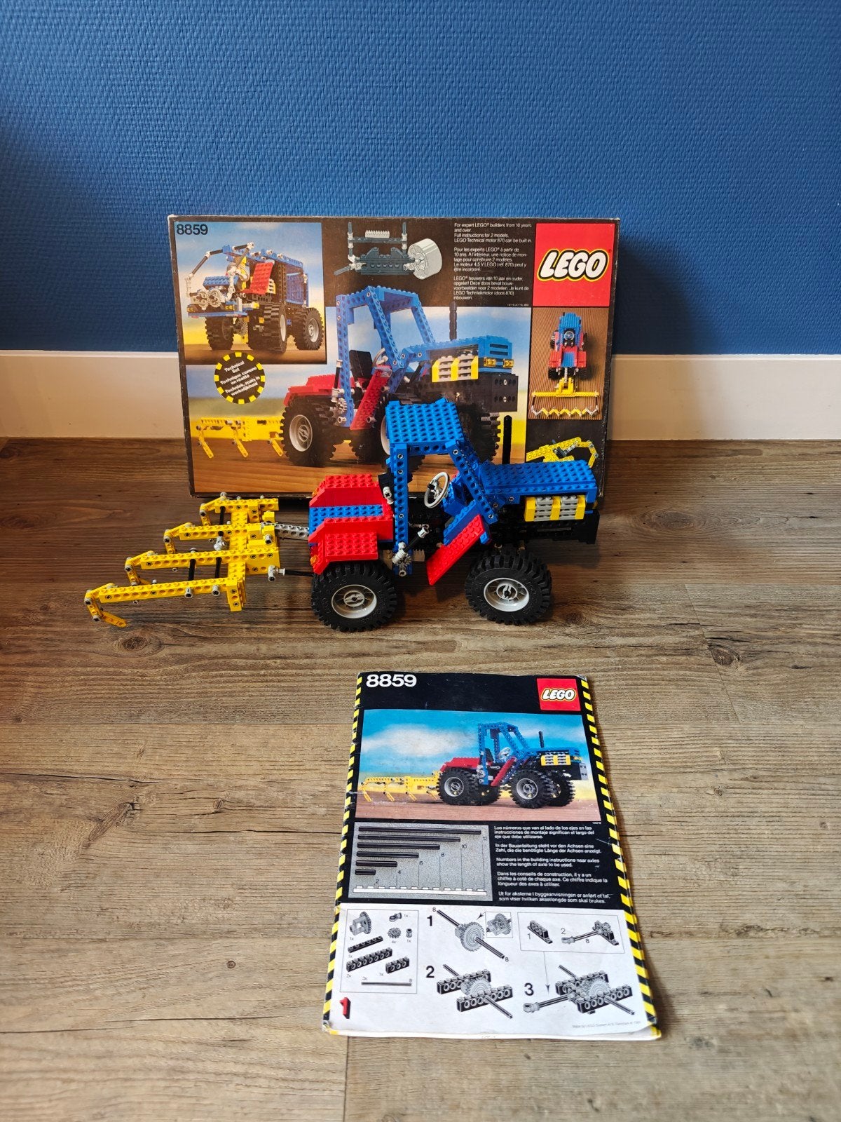 LEGO Technic 8859 Tractor, Ophalen of Verzenden, Gebruikt, Overige merken