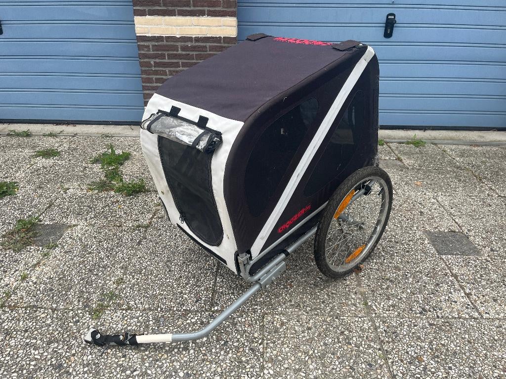 Croozer hondenfietskar, Fietsen en Brommers, Ophalen, Gebruikt, Opvouwbaar, Hondenkar