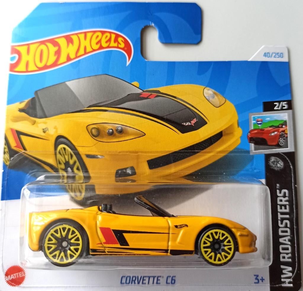 Hot Wheels Corvette C6, Ophalen, Nieuw, Auto
