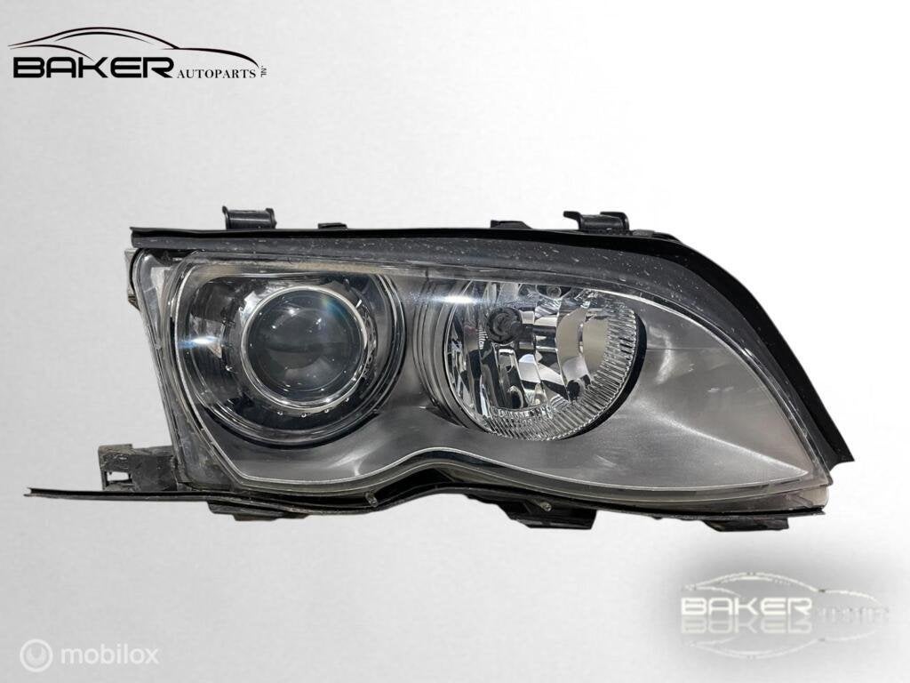 Koplamp rechts BMW 3-serie E46 ('99-'05) 0301177274, Gebruikt, Ophalen of Verzenden, BMW, BMW