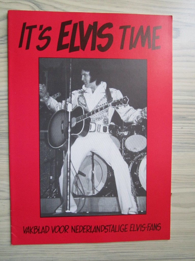 Dutch elvis presley fan magazine its elvis time 1986 nr 172, Verzenden, 1980 tot heden, Nederland, Tijdschrift