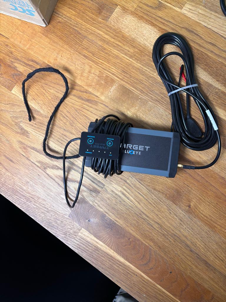 Target Blu Eye 1 compleet met bumperantenne en display, Auto diversen, Ophalen, Gebruikt