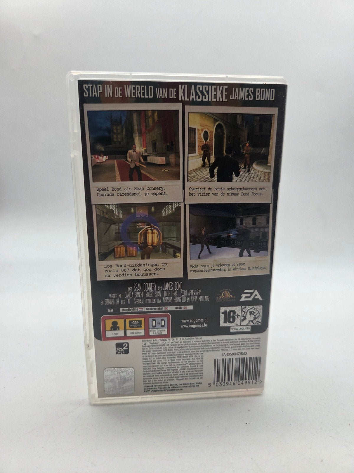 PSP Game: 007 From Russia With Love - Actie/Avontuur, Avontuur en Actie, Gebruikt, Electronic Arts, 1 speler