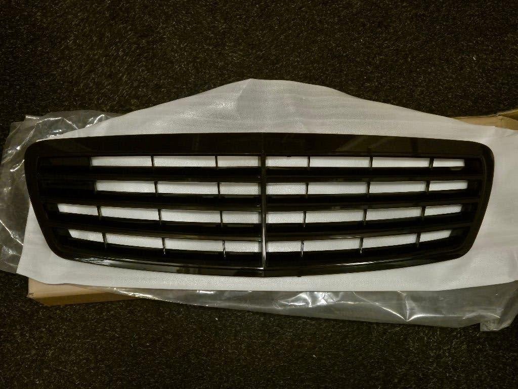 Mercedes W211 Glans Zwarte AMG Style Grille 2002-2006, Ophalen of Verzenden