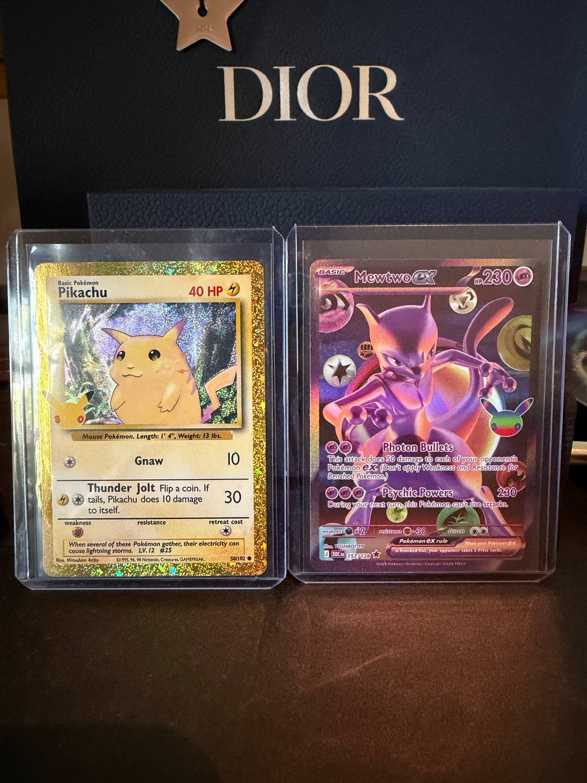 Pokémon celebrations, pickachu & mewto, Ophalen of Verzenden, Nieuw, Meerdere kaarten