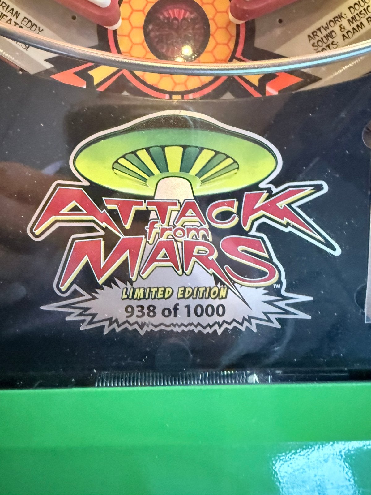 Attack from Mars LE (Chicago Gaming Co.) – HUO + Top Mods!, Verzamelen, Automaten | Flipperkasten, Overige merken, Mechanisch