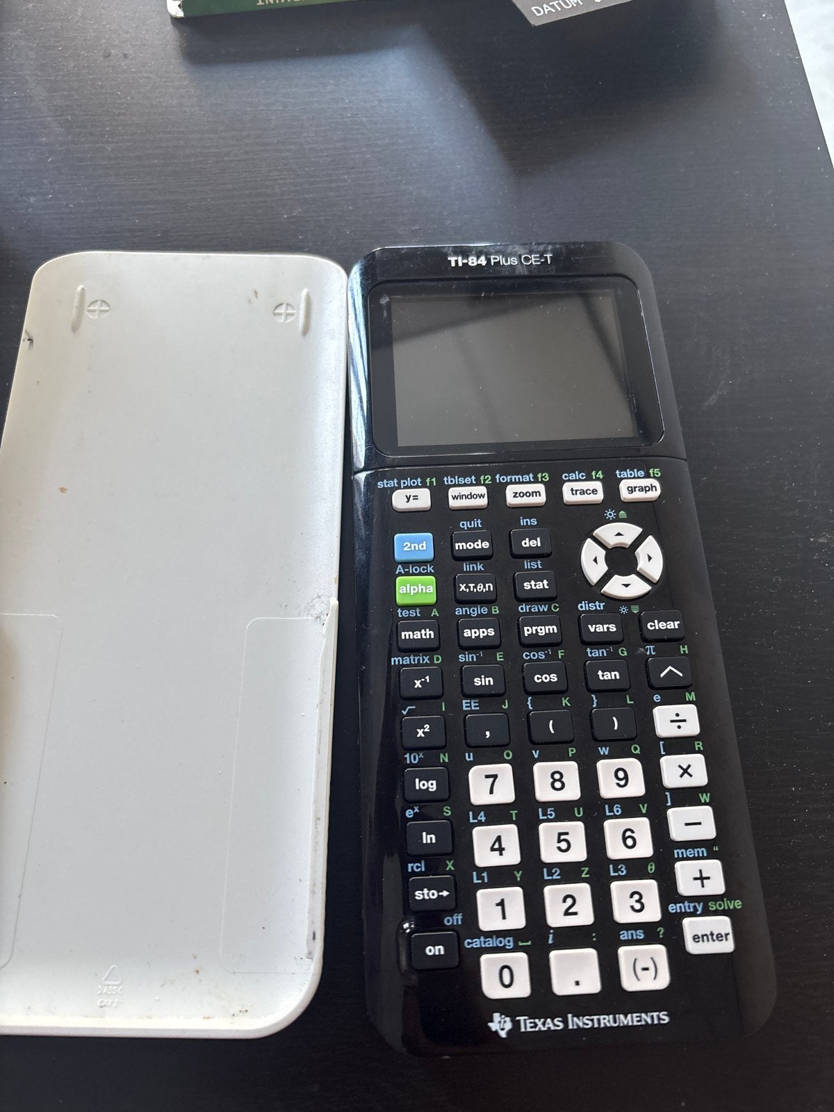Texas instruments TI-84 plus CE-T grafisch rekenmachine, Diversen, Schoolbenodigdheden, Ophalen of Verzenden, Zo goed als nieuw