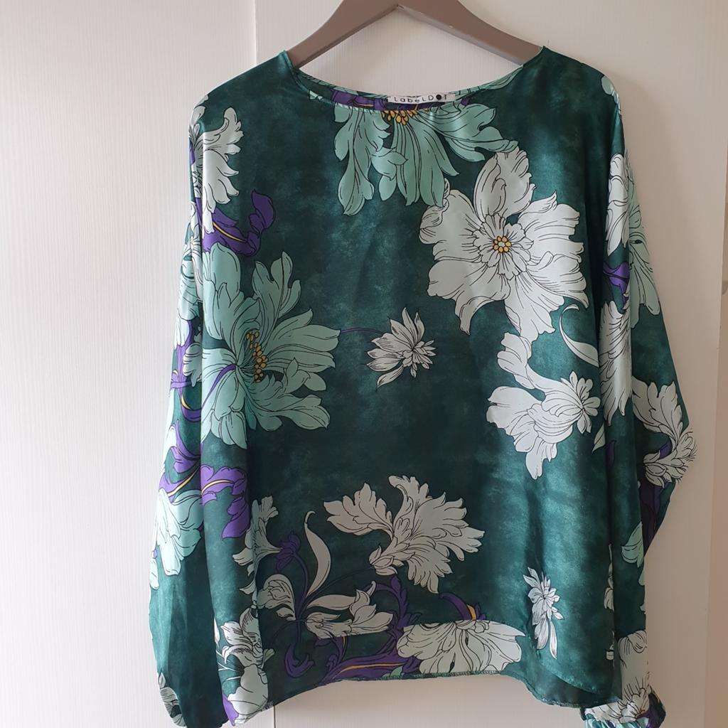 Blouson van het merk Label Dot maat 40, Kleding | Dames, Blouses en Tunieken, Maat 38/40 (M), Ophalen of Verzenden, Groen, Label dot