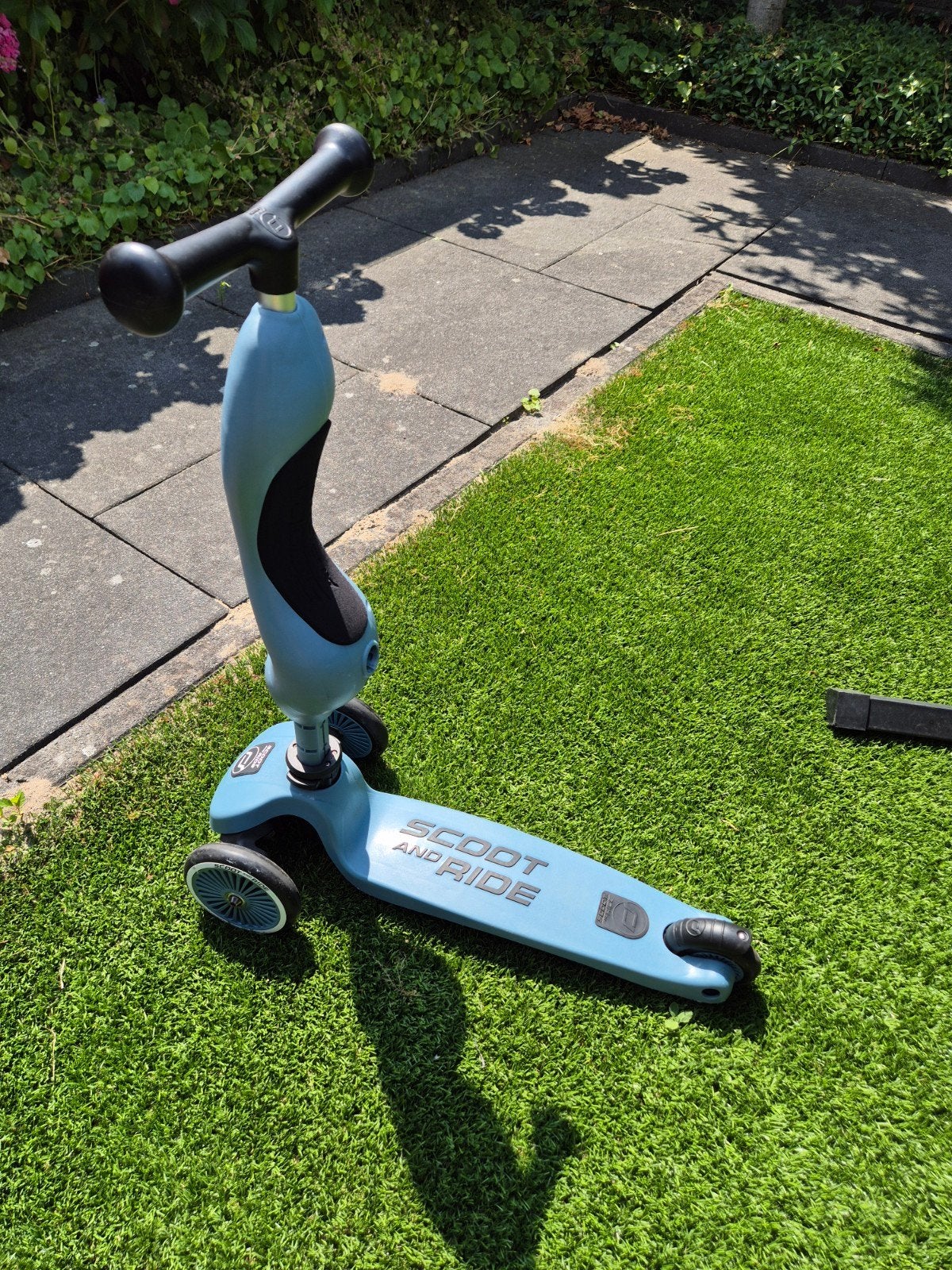 Scoot & Ride Highwaykick 1 - 2-in-1 Kinderstep/Loopfiets, Ophalen, Zo goed als nieuw, Gewone step, Scoot and Ride