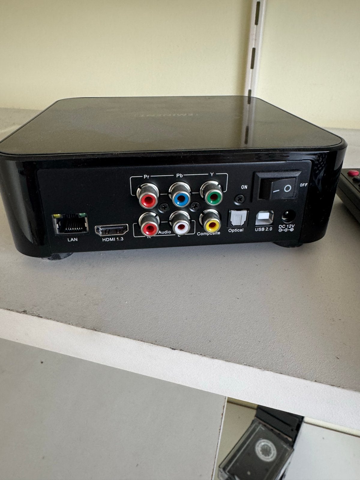 Eminent EM7080 HDMEDIA RT High Definition Media Player, Audio, Tv en Foto, Ophalen of Verzenden, Gebruikt, HDMI, Zonder harde schijf