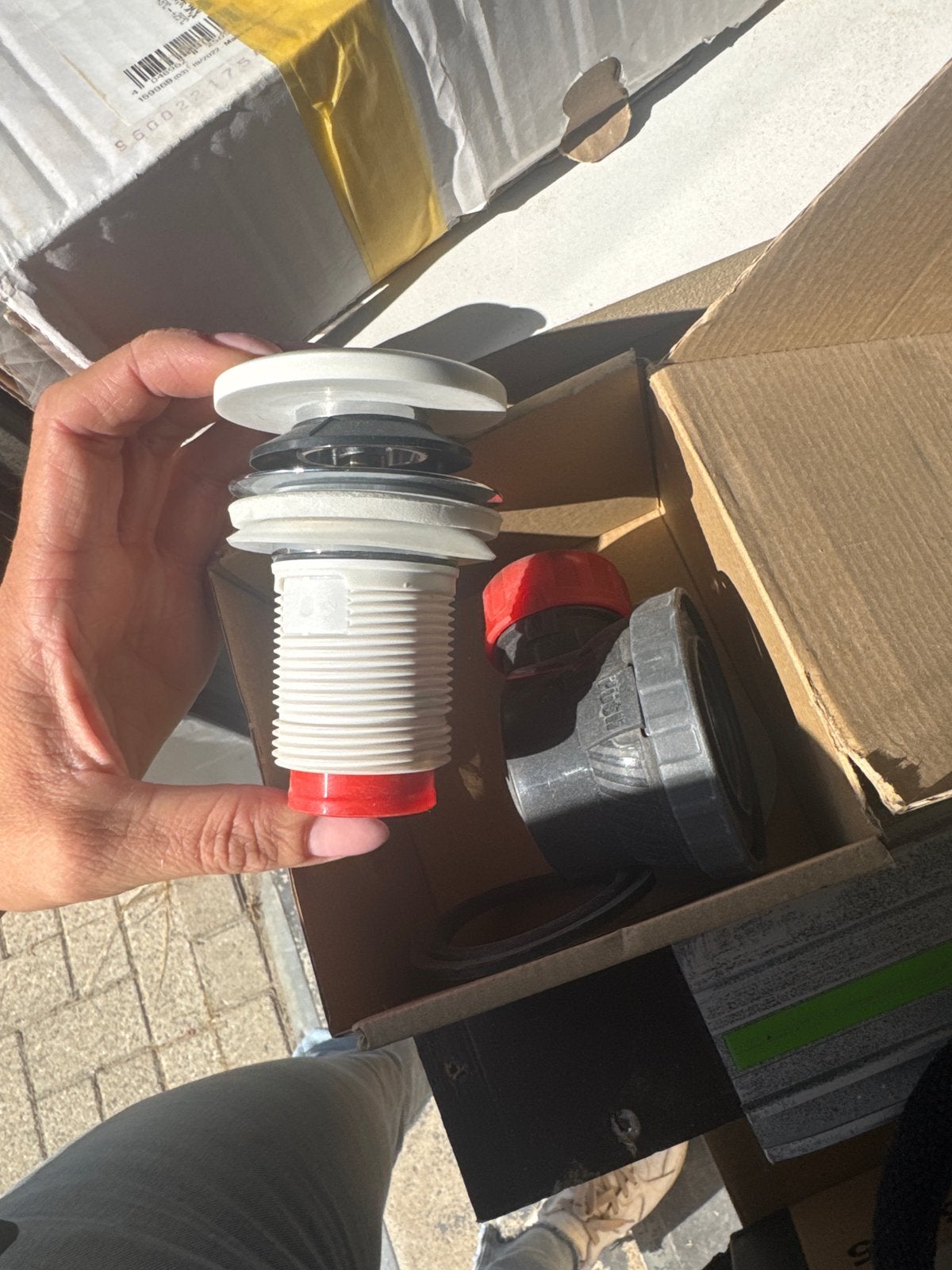 Nieuwe ruimtebesparende bad plug, Ophalen, Nieuw