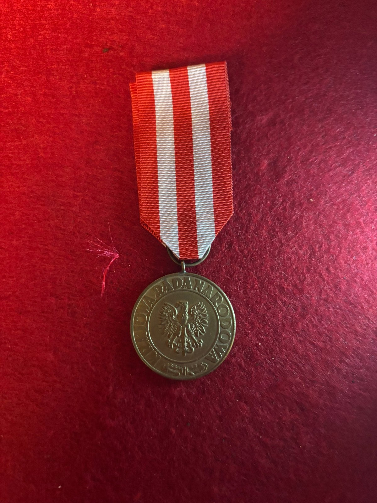 Poolse Medaille voor Overwinning en Vrijheid 1945, Verzenden, Overige soorten, Overige gebieden, Lintje, Medaille of Wings