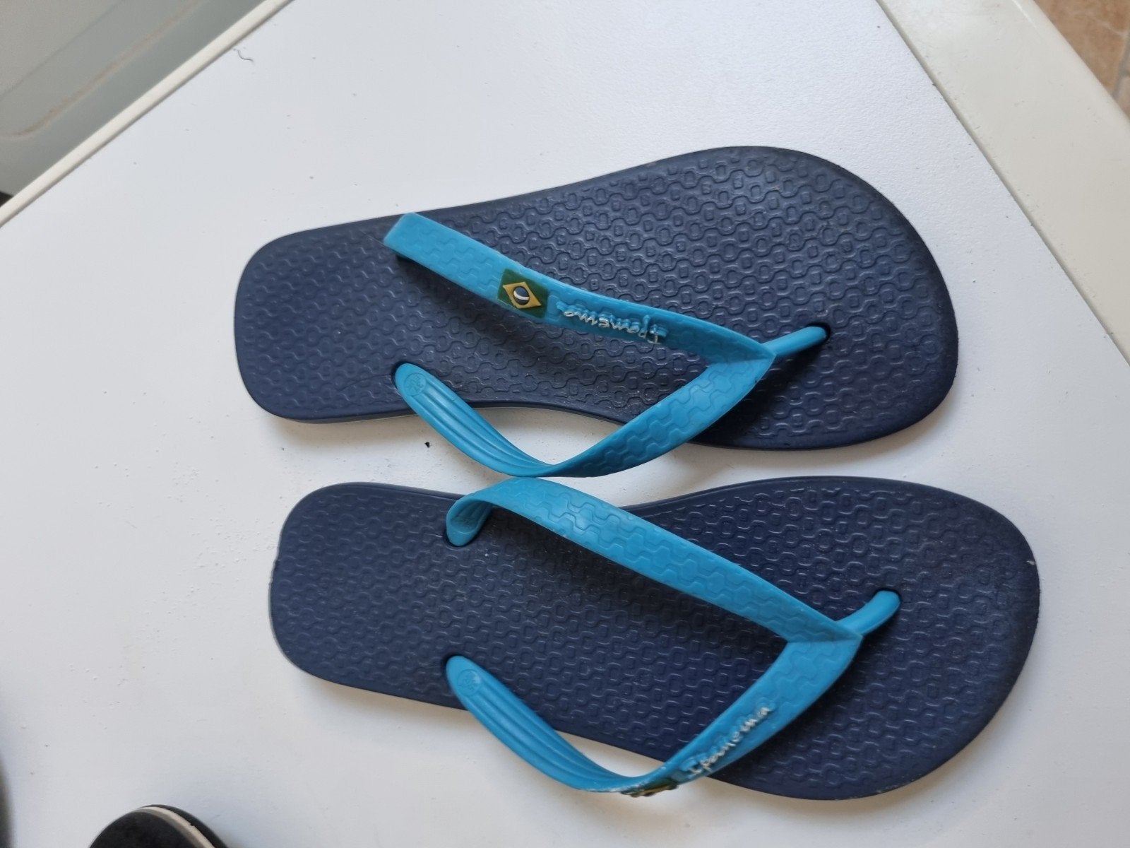 Mooie blauwe ipanema slippers maat 37, Jongen of Meisje, Ophalen of Verzenden, Zo goed als nieuw, Ipanema