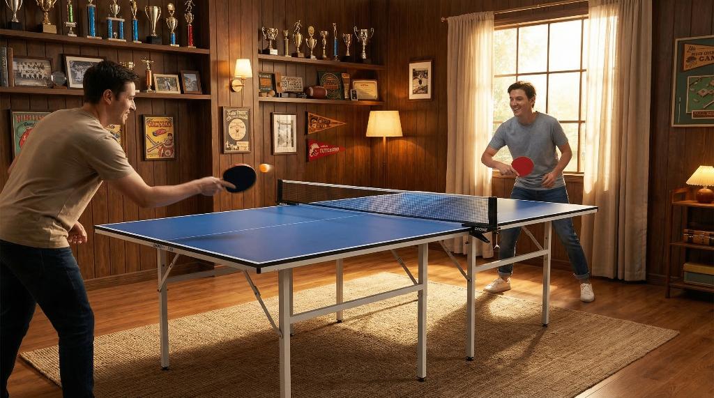 Dione Tafeltennistafel Pingpongtafel WEDSTRIJDFORMAAT Indoor, Ophalen of Verzenden, Nieuw, Tafel Indoor, Inklapbaar