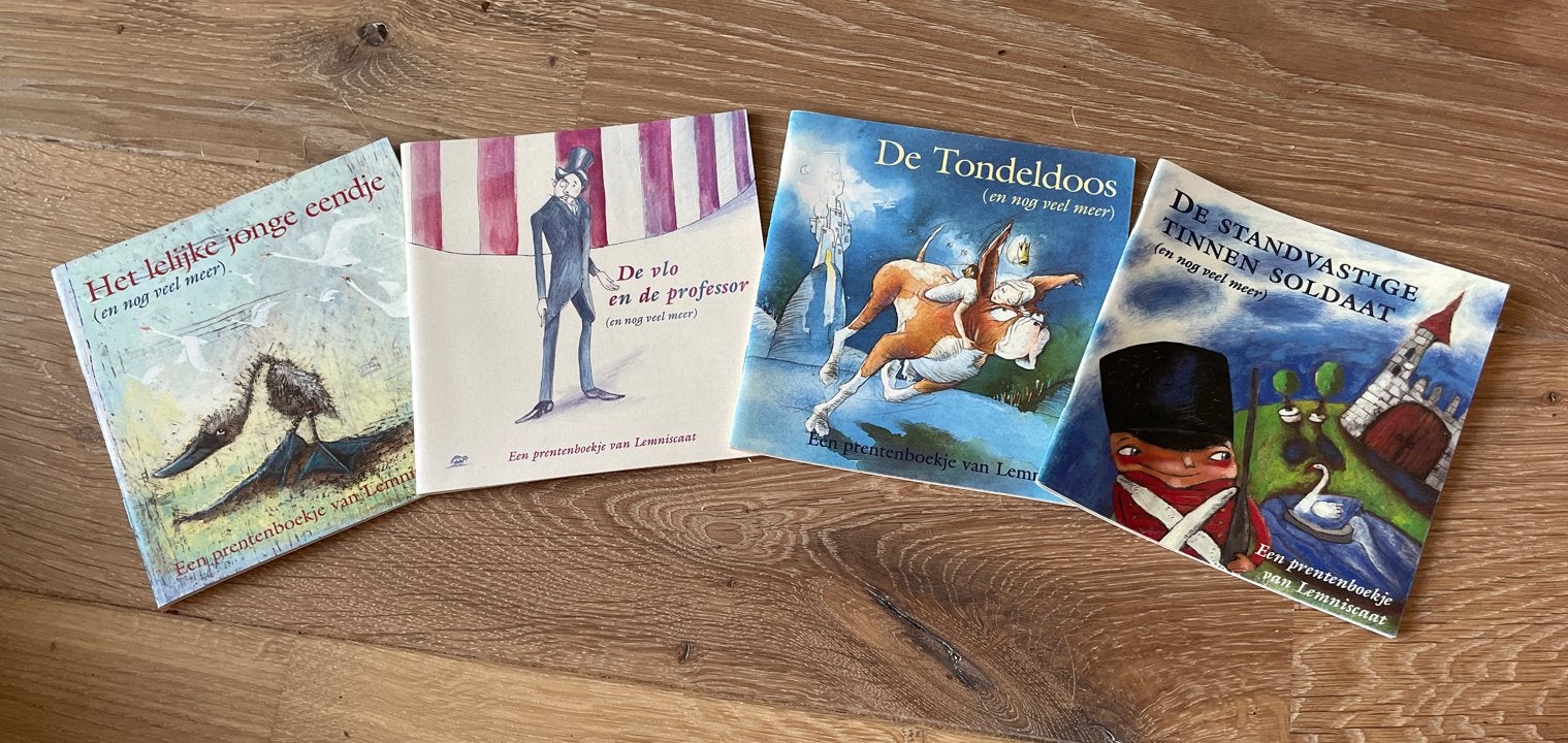 4 Lemniscaat Prentenboekjes: Sprookjesklassiekers, Boeken, Ophalen of Verzenden, Gelezen, Prentenboek