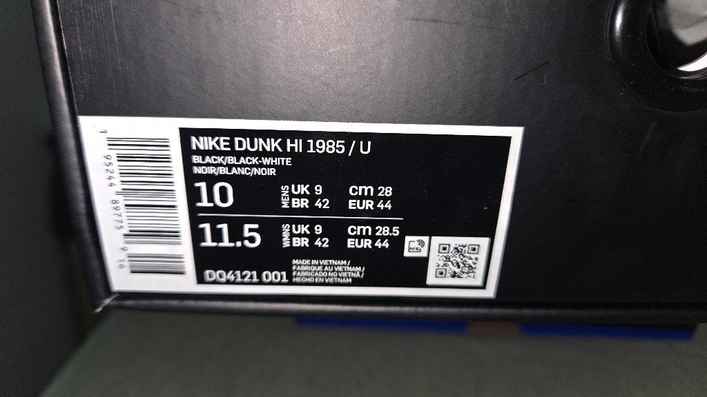 Nike dunk nieuw, Ophalen, Zwart, Nike, Nieuw