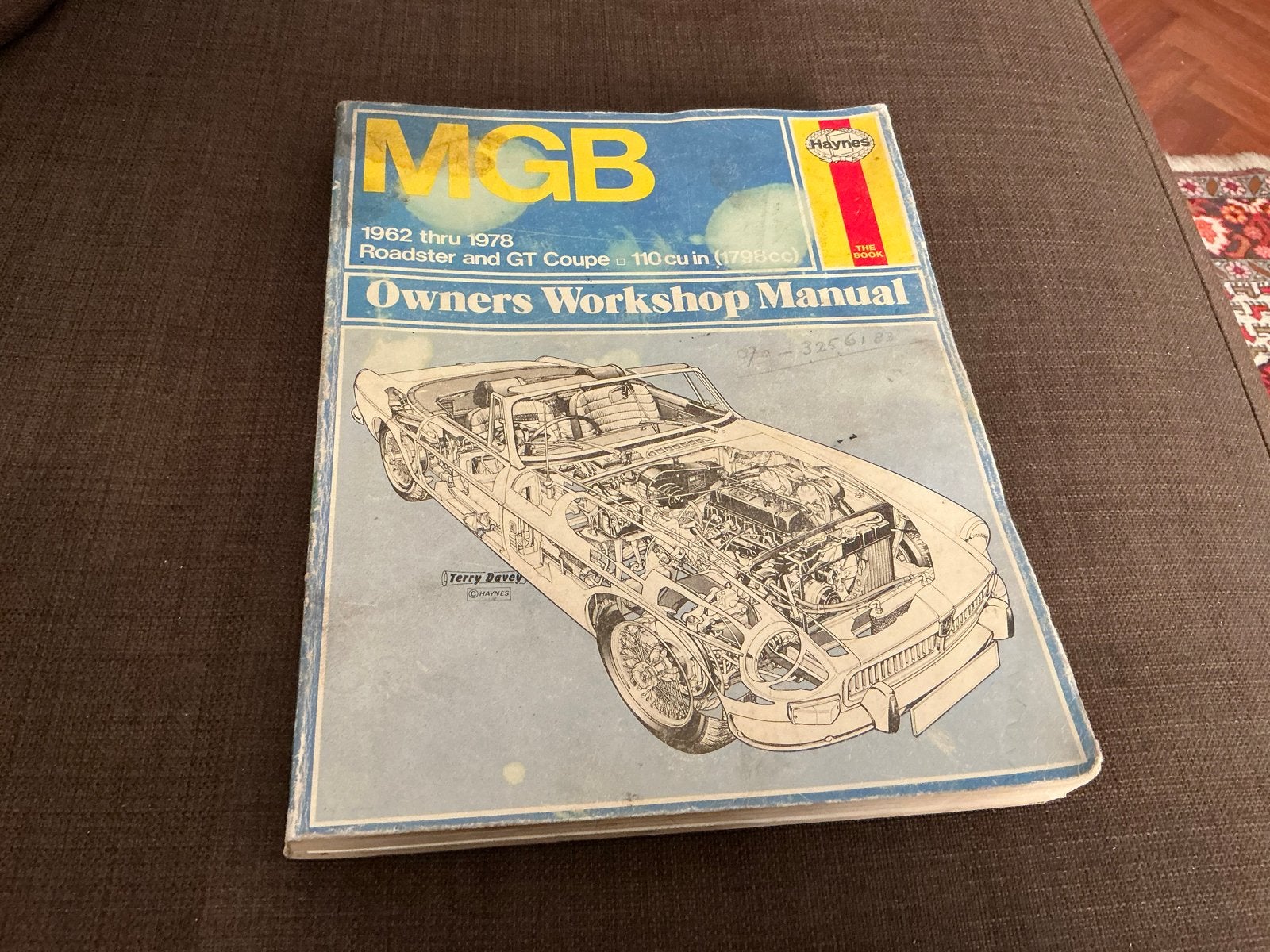 MGB Owners Workshop Manual 1962-1978 Haynes, Ophalen of Verzenden