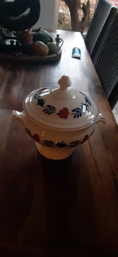 Grote soepterrine van Boerenbont servies, Huis en Inrichting, Keuken | Servies, Ophalen of Verzenden, Zo goed als nieuw, Aardewerk