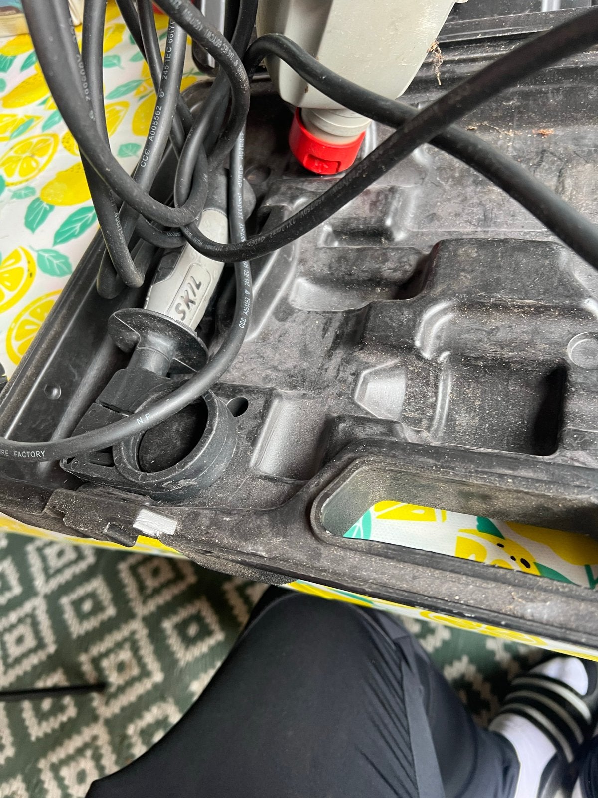 Skil Boorhamer 750 Watt met koffer, Boor- en/of Breekhamer, Ophalen of Verzenden, Klopboormechanisme, Gebruikt