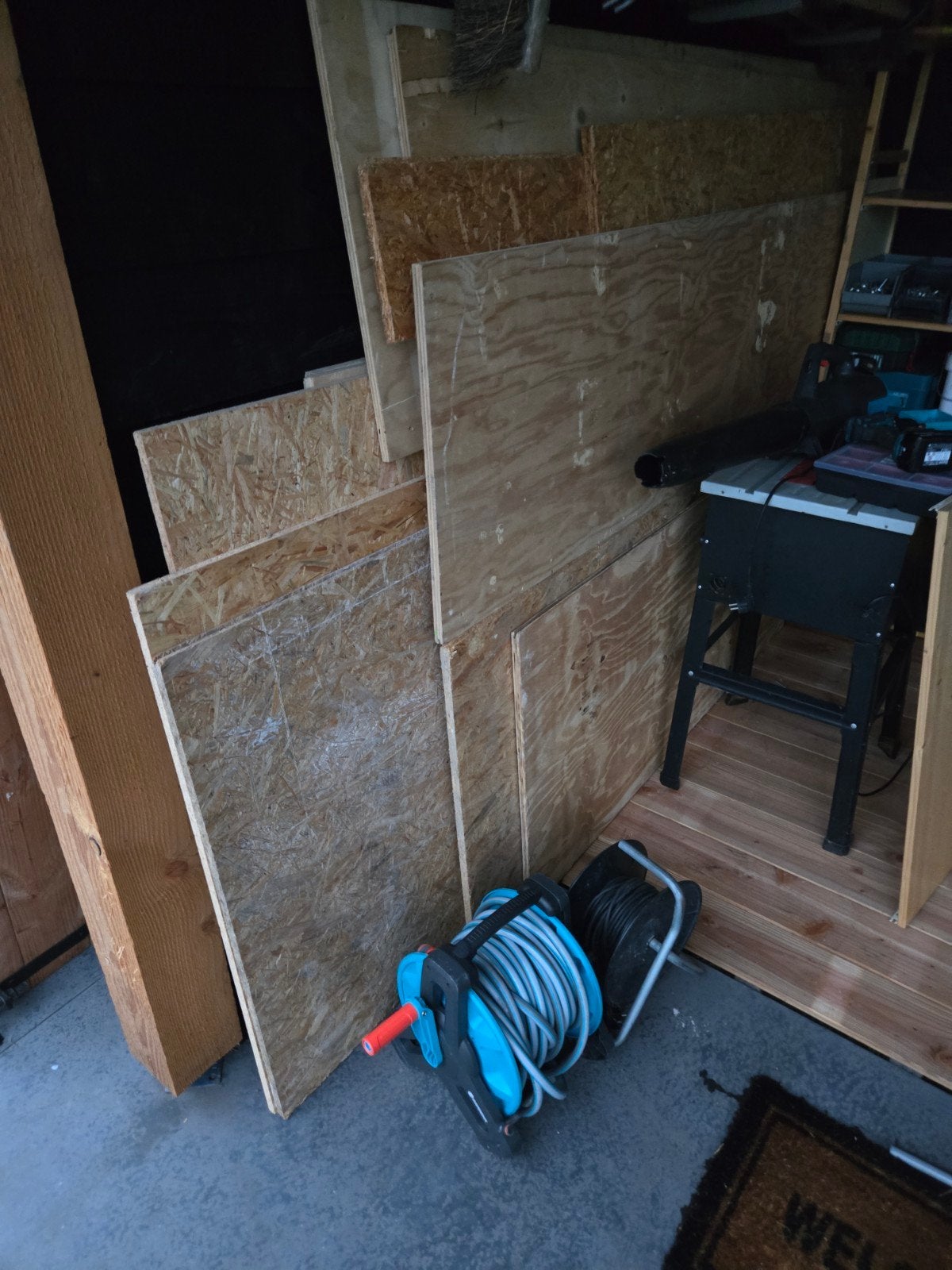 Underlayment /osb platen 18 mm, Ophalen
