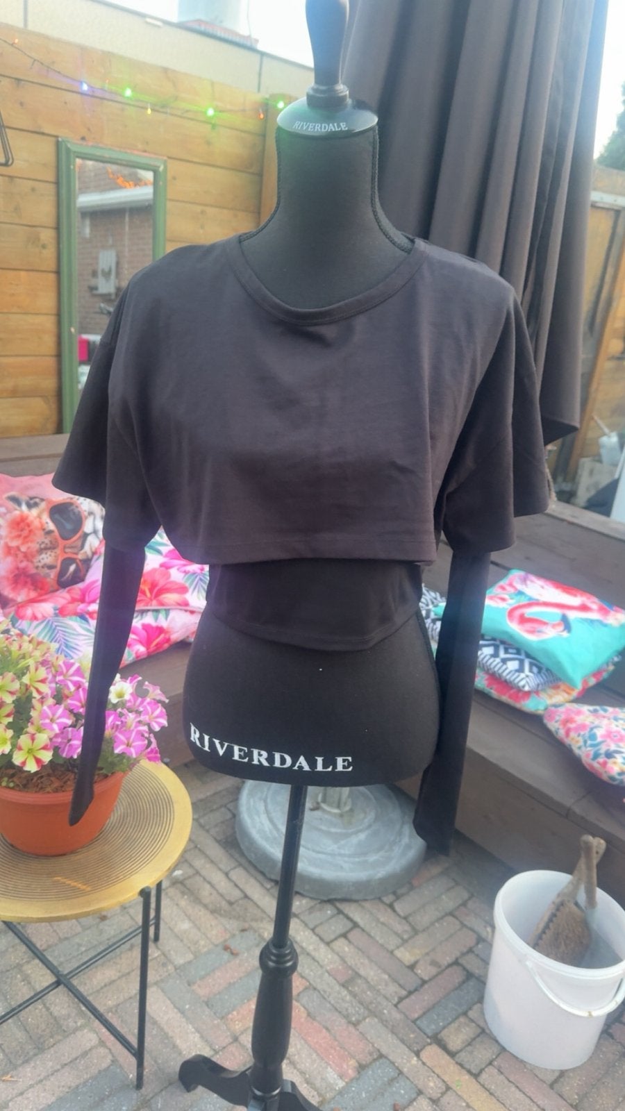 Reinders top, Maat 38/40 (M), Zwart, Nieuw, Ophalen of Verzenden