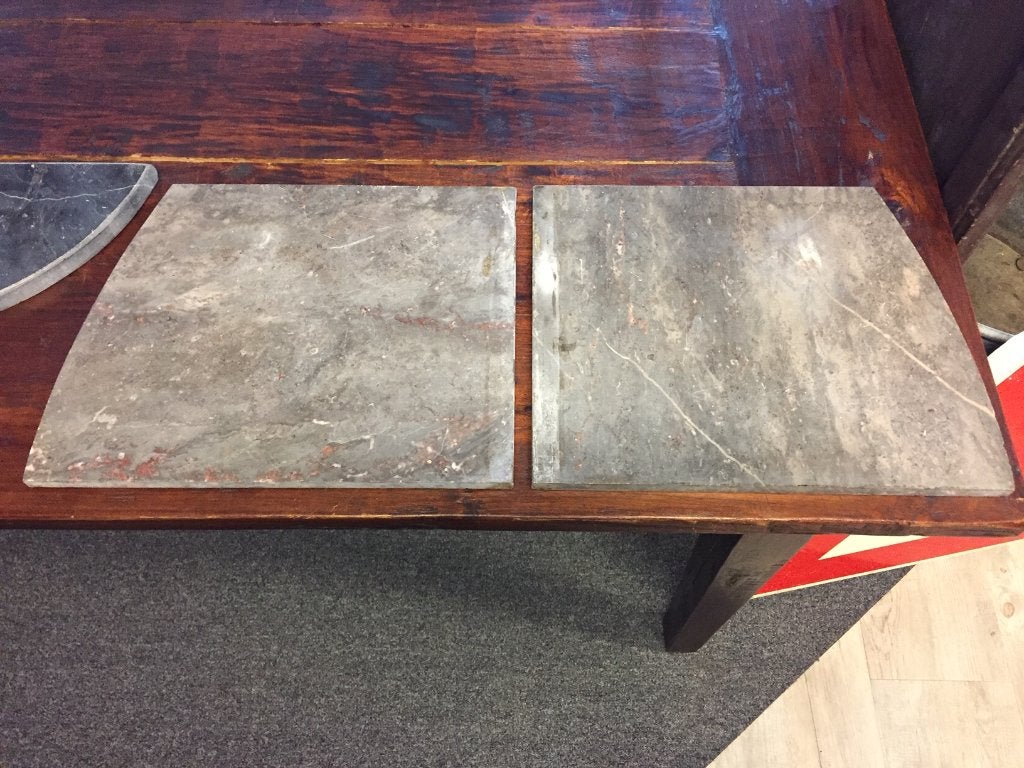 Brocante - Mooie marmeren plaatjes!, Ophalen of Verzenden