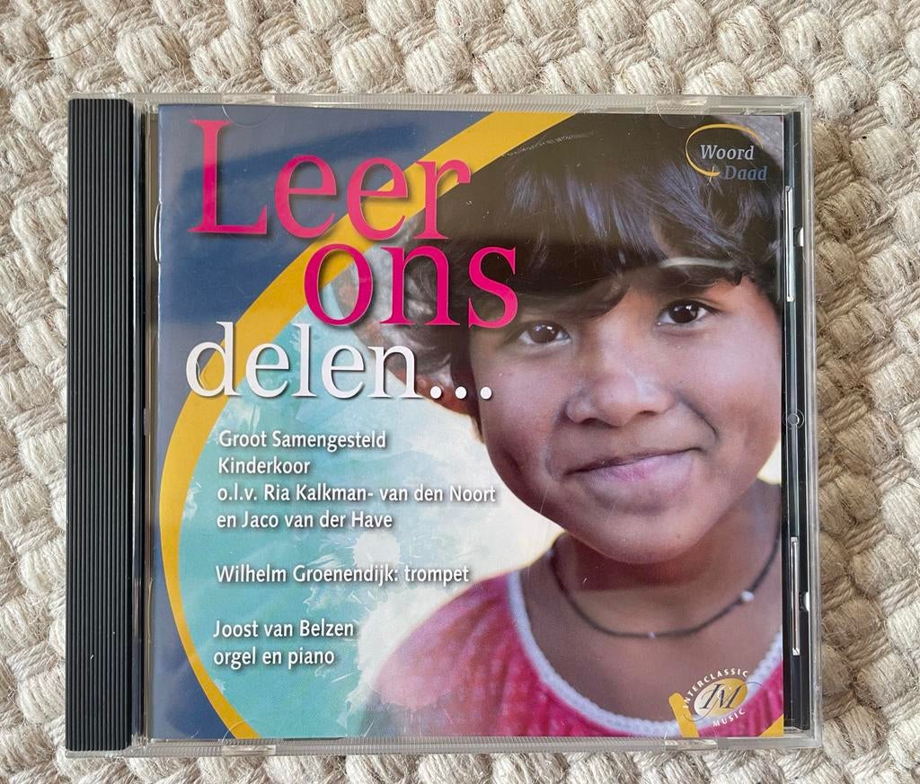 CD: Leer ons delen - Groot Samengesteld Kinderkoor, Ophalen of Verzenden, Gebruikt, Koren of Klassiek