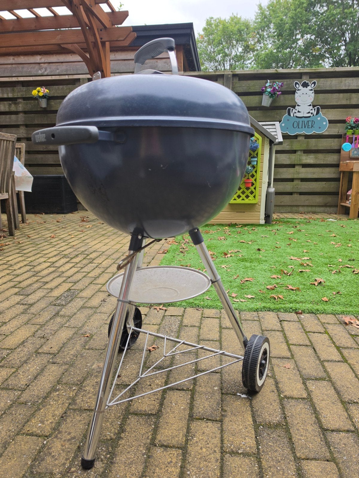 Weber BBQ - 95 cm hoog, 55 cm breed - Slechts 2x gebruikt, Ophalen, Gebruikt, Weber