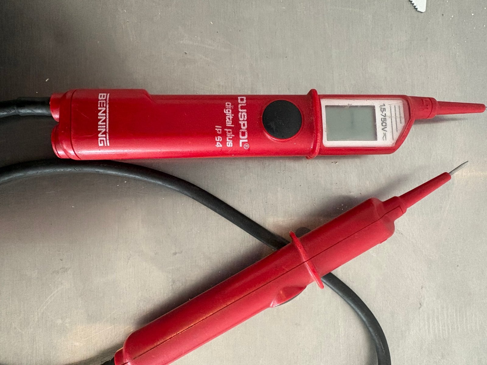 Digitale spanningsmeter, Ophalen, Zo goed als nieuw
