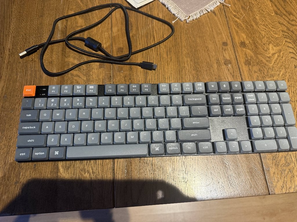 Keychron k5 max H1 mechanisch toetsenbord red switches, Ophalen, Keychron, Hot-swappable, Nieuw