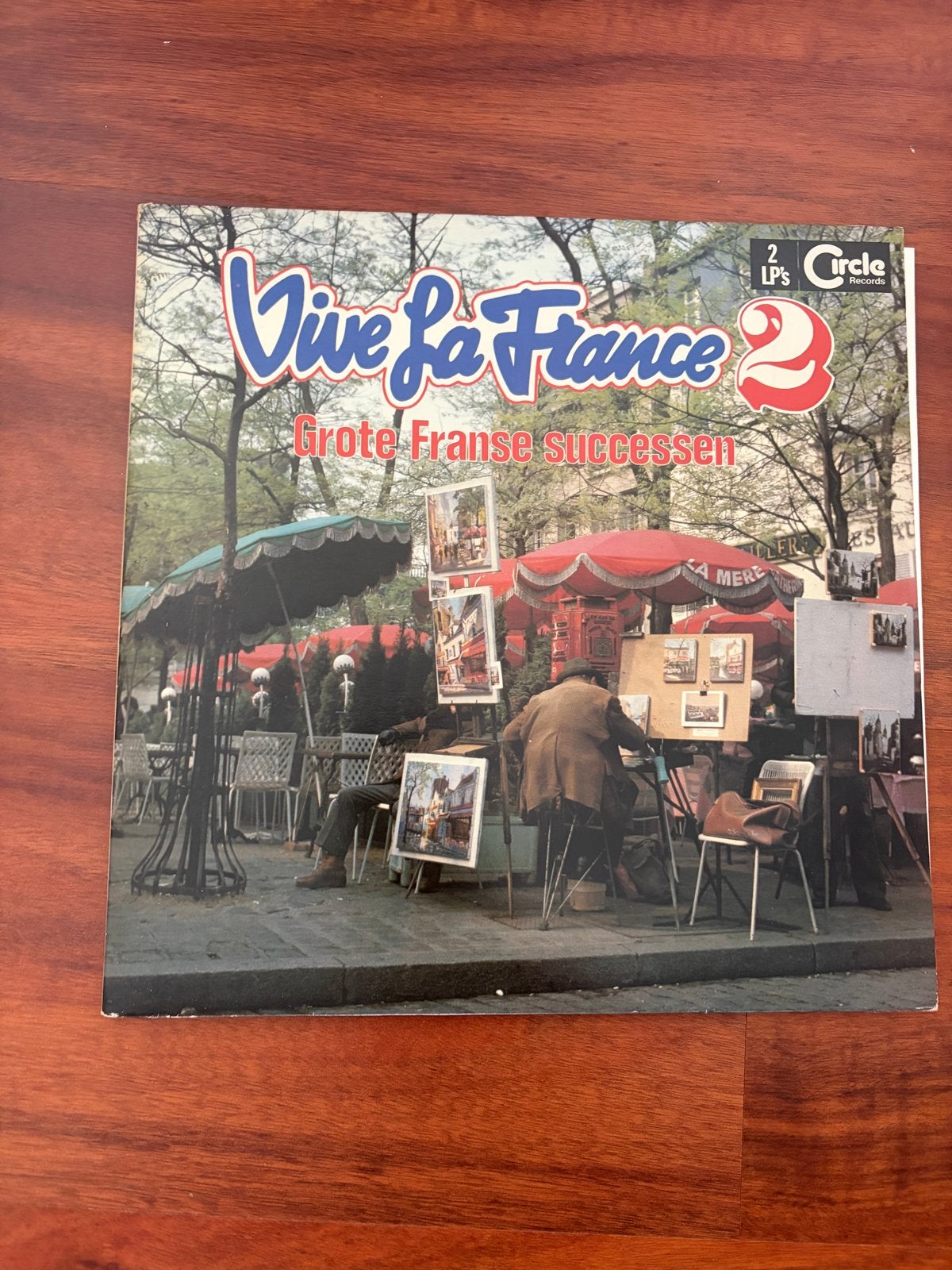 Vive la France 2 - Grote Franse Successen 2 LP's, Ophalen of Verzenden, Gebruikt