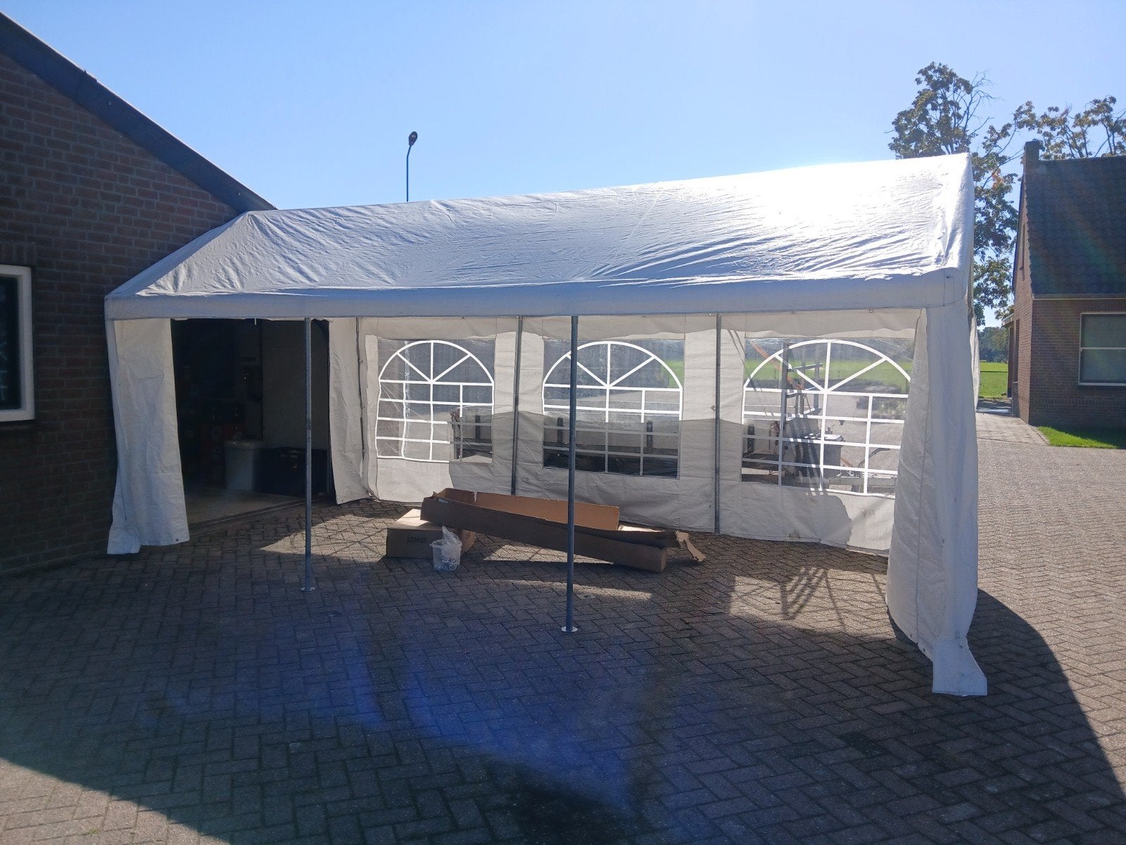 partytent 6x3, Ophalen, Gebruikt, Partytent, Minder dan 4 meter