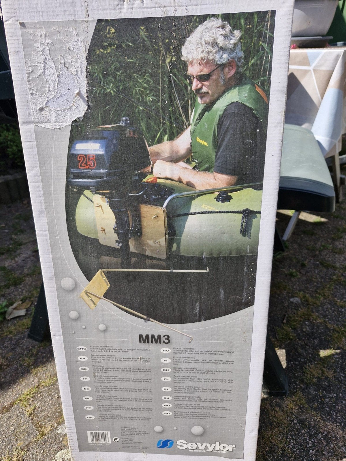 Sevylor MM3 Motorbeugel voor rubberboot, Ophalen of Verzenden, Nieuw, Overige typen