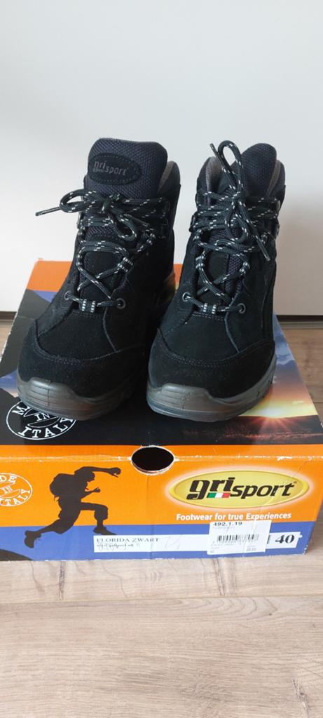 Grisport Florida Zwart Wandelschoenen Maat 40, Ophalen of Verzenden, Schoenen
