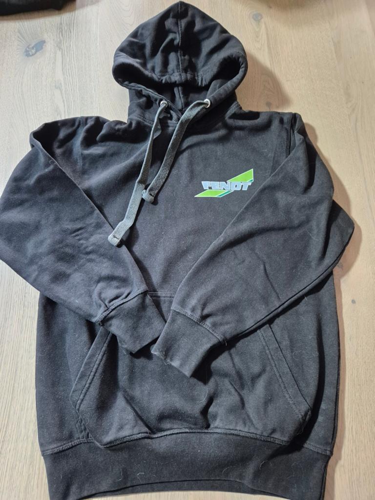 Hoodie met Fendt logo en tekst op de rug, Zwart, Ophalen of Verzenden, Zo goed als nieuw, Fendt