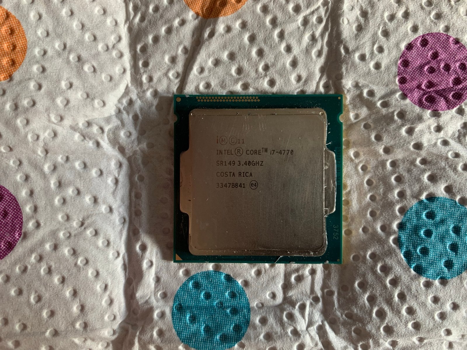 Intel Core i7-4770 Processor 3.40GHz SR149, Computers en Software, Processors, Ophalen of Verzenden, Gebruikt, 4-core, 3 tot 4 Ghz