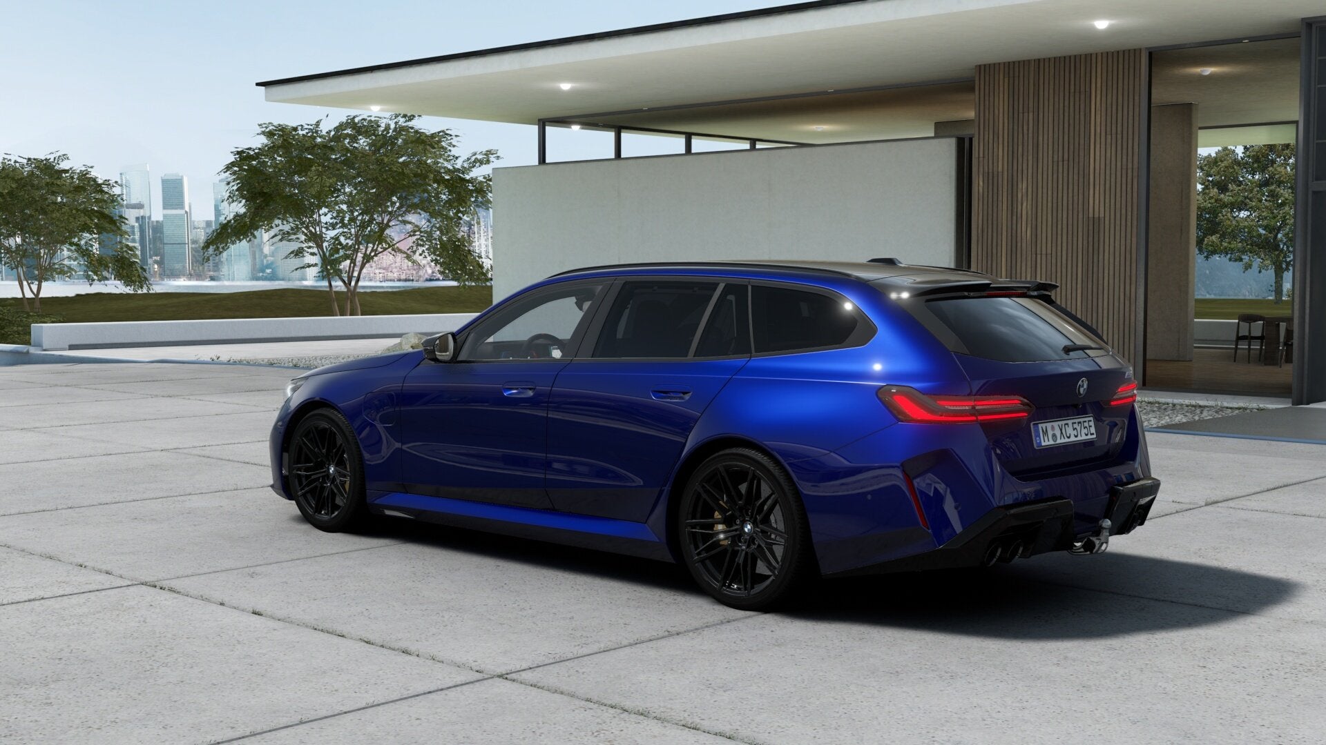 BMW 5 Serie Touring M5 Automaat / M Drive Professional / Tre, Leder, Hybride Elektrisch/Benzine, Stoelverwarming, 2455 kg