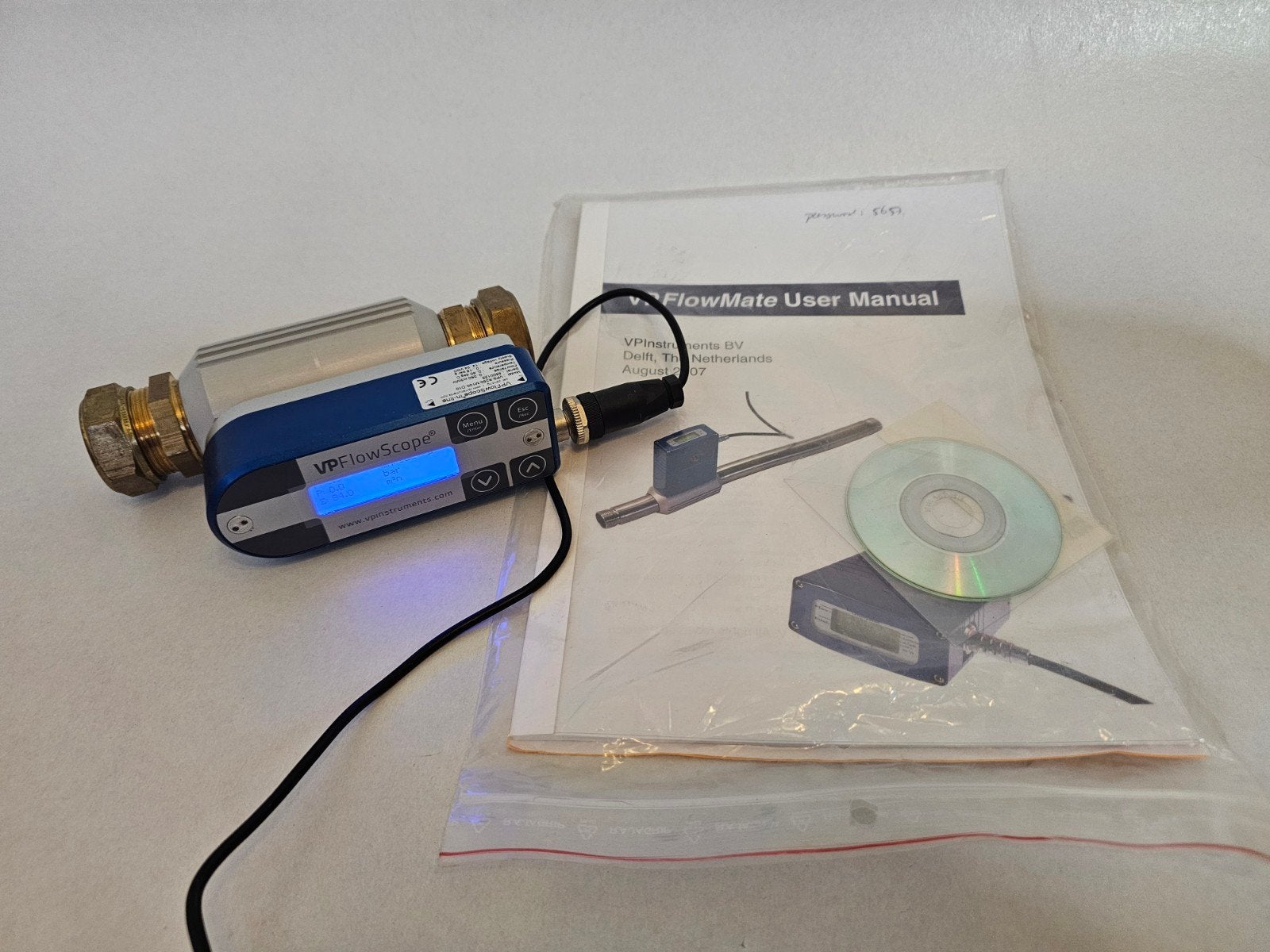 VPFlowScope In-line complete datalogger set, Ophalen of Verzenden