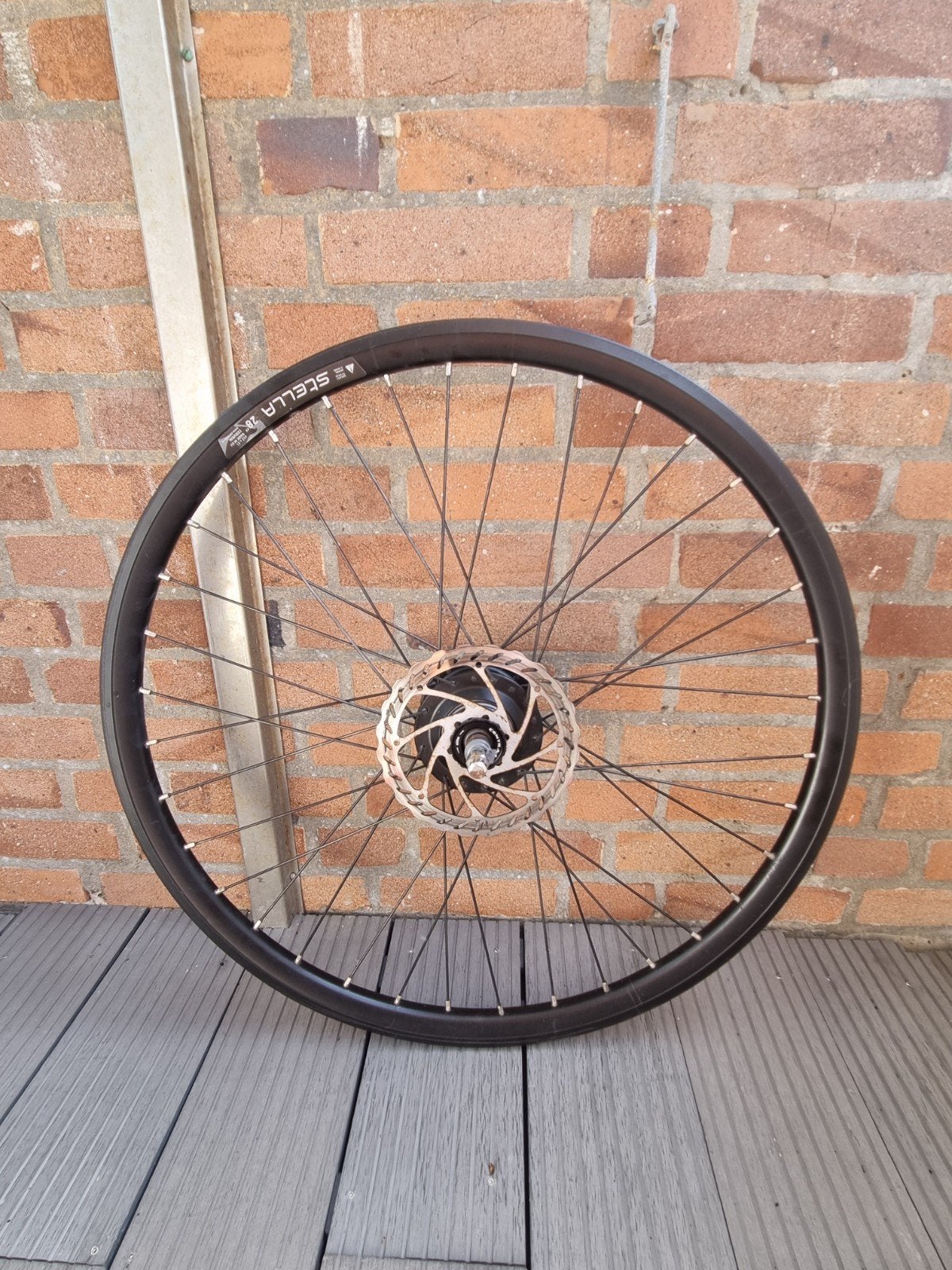 Stella livorno achterwiel, Fietsen en Brommers, Fietsonderdelen, Wiel, Elektrische fiets, Stella, Ophalen of Verzenden