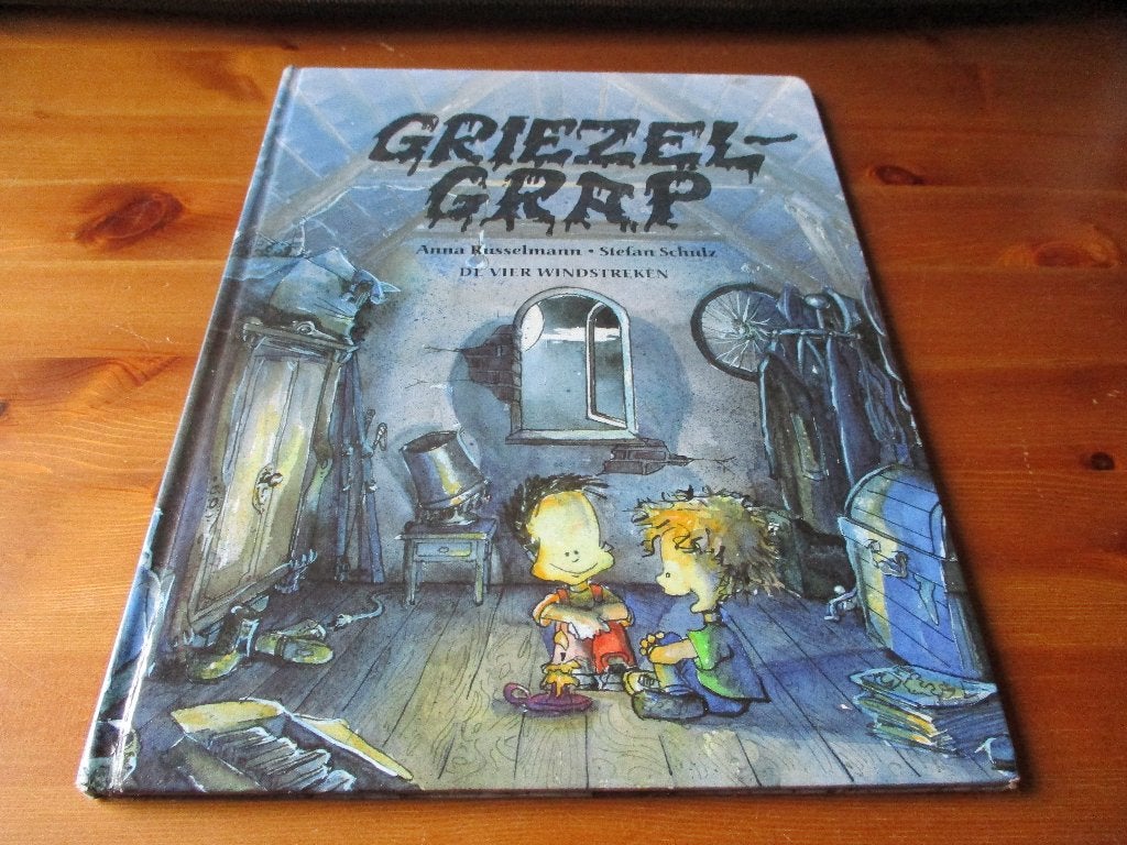 Griezel-Grap Prentenboek - Lichte schade, naam onderin, Ophalen of Verzenden, Gelezen, Anna Russelmann, Stefan Schütz, Prentenboek