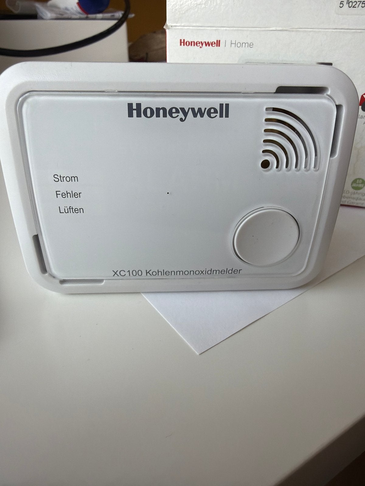 Honeywell XC100 Koolmonoxidemelder - z.g.a.n. in doos, Ophalen, Nieuw, Detector, Sensor of Melder, Overige soorten