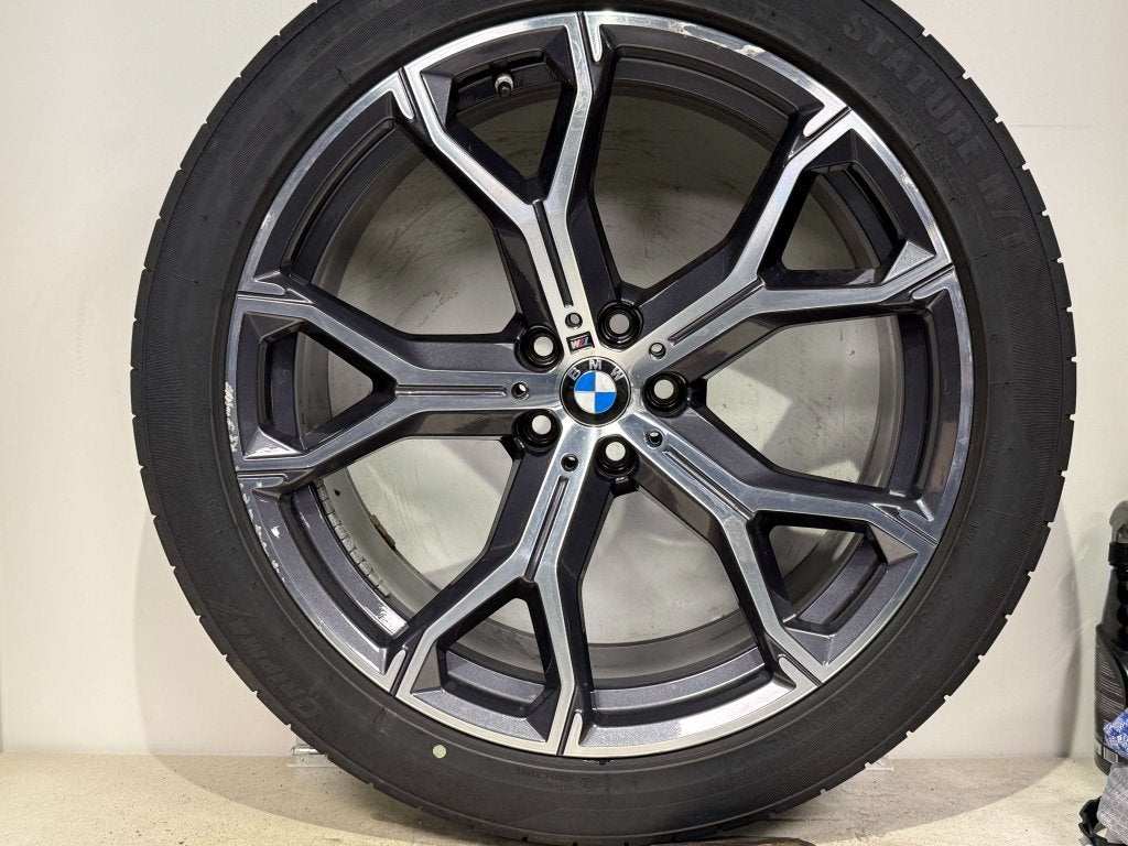 21" Origineel BMW 741M Styling Fits X5 X6 315/35/21 Gripmax, Banden en Velgen, 315 mm, Zomerbanden, Handelsnaam fabrikant