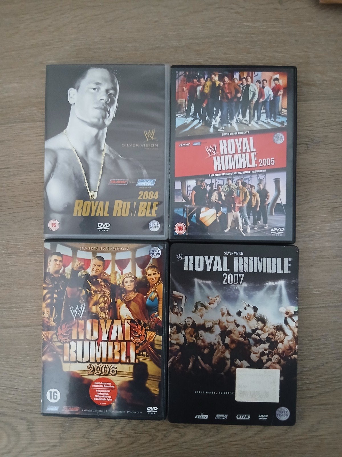 Groot aantal WWE Wrestling DVD's - Wrestlemania, Summerslam, Ophalen of Verzenden