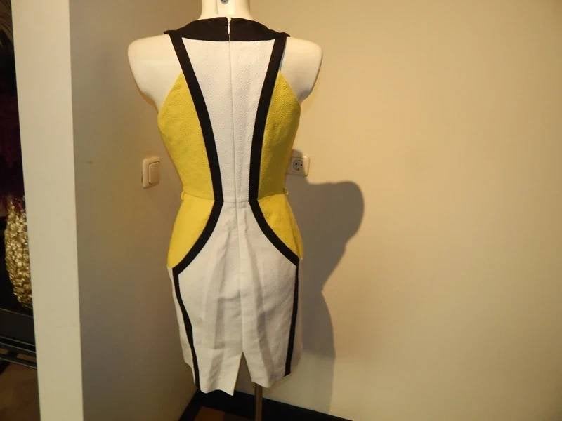 Class Cavalli abstracte zomerse/ voorjaars jurk IT 42, Class Roberto Cavalli, Zo goed als nieuw, Knielengte, Maat 36 (S)