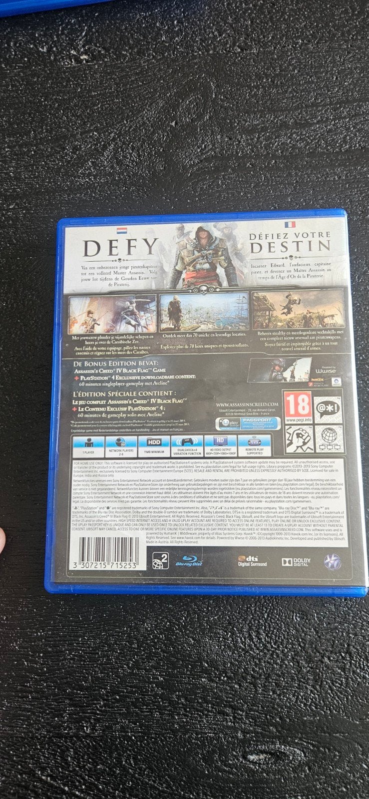 Assassin's Creed PS4 games: Black Flag, Unity, Syndicate, Spelcomputers en Games, Avontuur en Actie, Online, Gebruikt, Vanaf 18 jaar