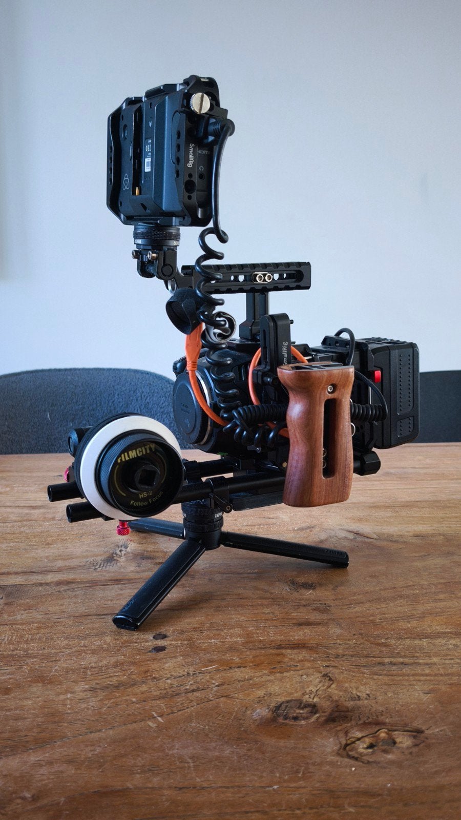 Blackmagic Pocket Cinema Camera 6k EF + Sigma 18-35mm F/1.8, Blackmagic, Camera, Ophalen, Zo goed als nieuw
