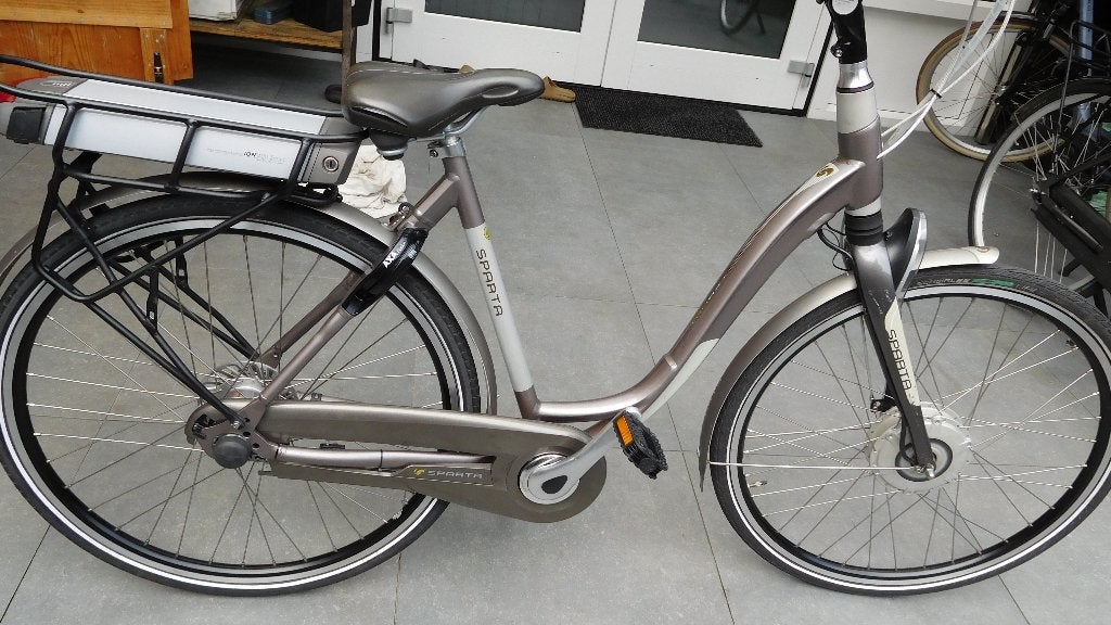 Dame Electrische fiets te koop, Ophalen, Sparta, Trommelrem, 53 tot 56 cm
