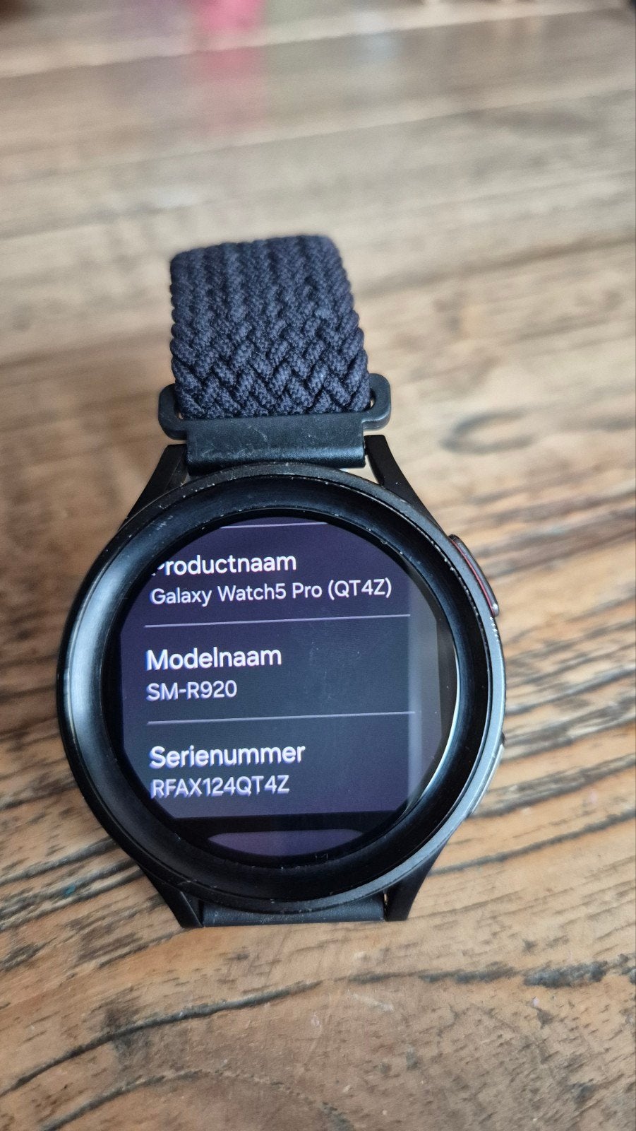 Samsung Galaxy Watch 5 pro 45mm, Gebruikt, Zwart, Samsung ⌚️, Ophalen of Verzenden
