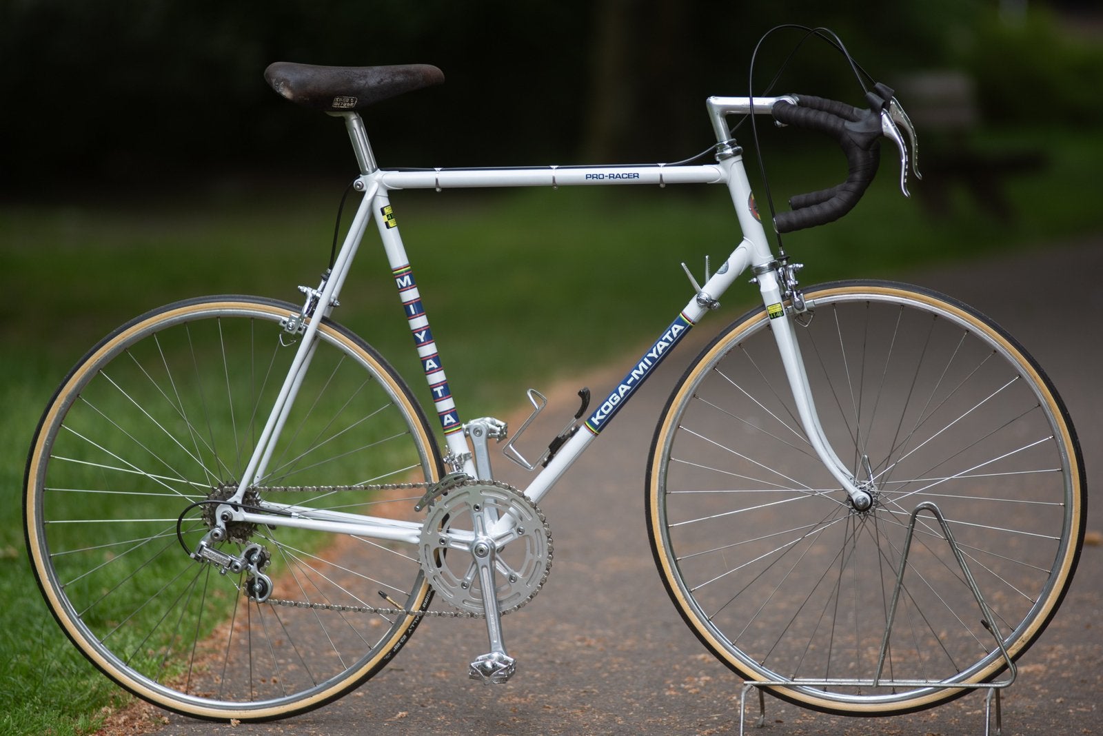 Gerestaureerde Koga-Miyata Pro Racer uit 1977, Velgrem, Versnellingen, Zo goed als nieuw, 57 tot 61 cm