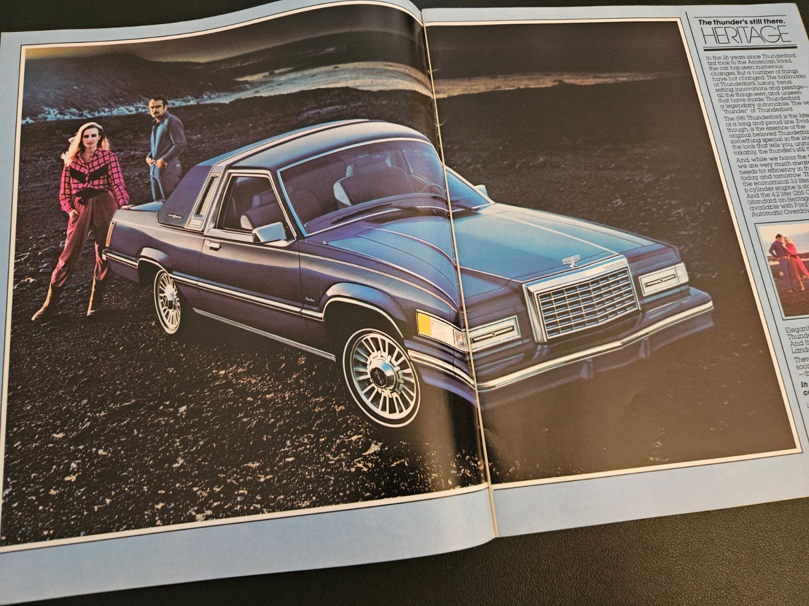 Brochure Ford Thunderbird 1981 USA, Ophalen of Verzenden, Zo goed als nieuw, Ford